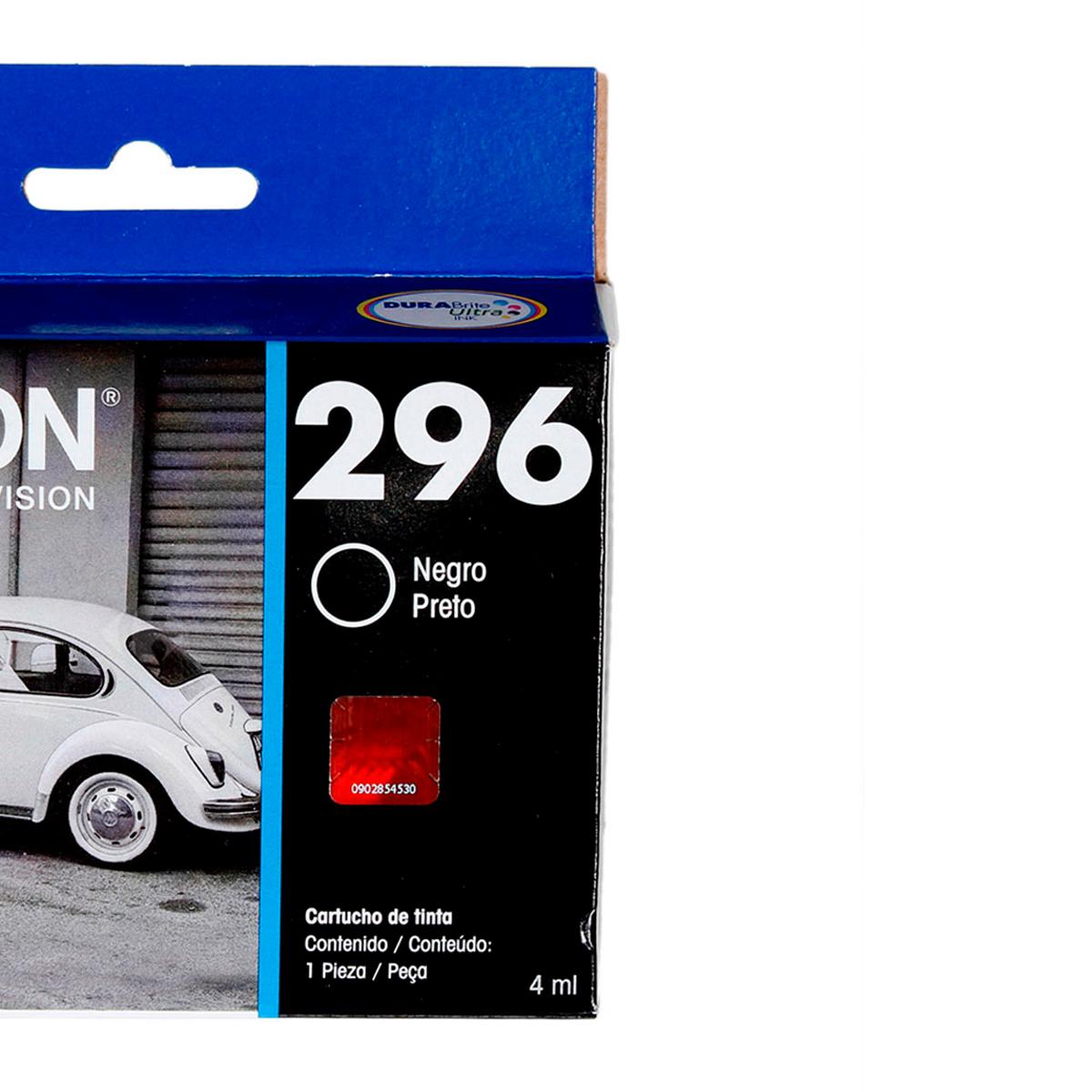 Cartucho De Tinta Epson 296 Negro T296120-AL